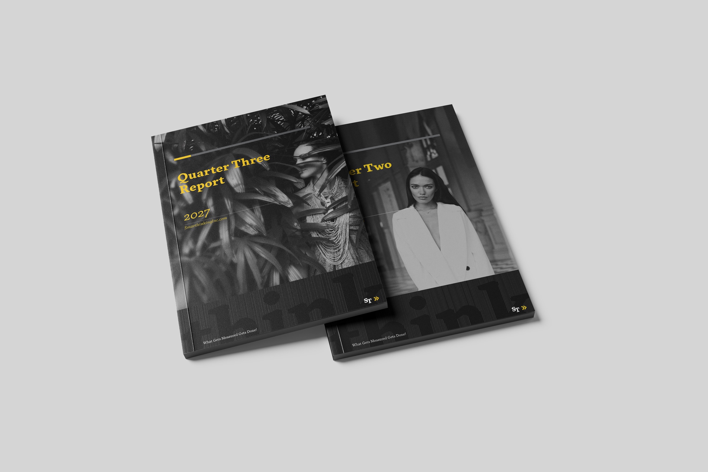 Quarterly report covers